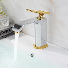 Chrome Waterfall Bathroom Basin Faucet
