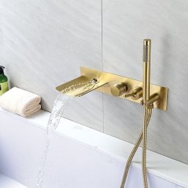 Bathroom bathtub shower faucet