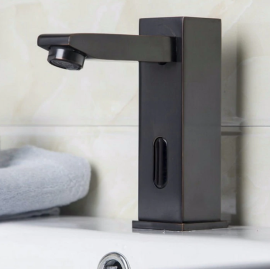 Oil Rubbed Bronze Touchless Bathroom Faucet