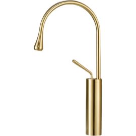 Juno Commercial Gold Deck Mounted Single Handle Countertop Sink Faucet