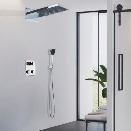 Juno New Luxury Digital Display Shower Faucet with Handheld Shower Head