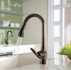 pull down oil rubbed bronze kitchen faucet