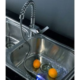 Pull Down Kitchen Sink Faucet with Color Changing LED 
