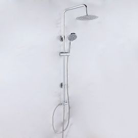 Rain-Fall Shower Head Set with Handheld Shower