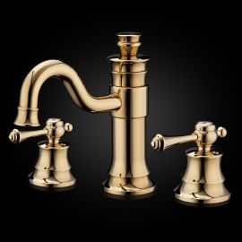 Gold Brass Hot & Cold Mixer Faucet