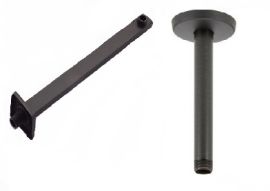Oil Rubbed Bronze Ceiling Mount Wall Mount Shower Arm with 1/2 Inch NPT Thread