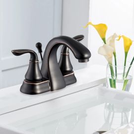 Widespread Bathroom Sink Faucet Oil Rubbed Bronze