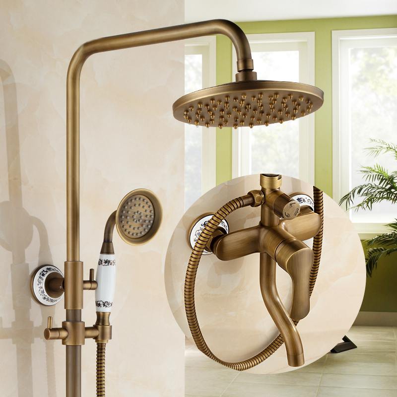 Juno Rainfall Wall Polished Brass Shower Head Extension Arm With Hand