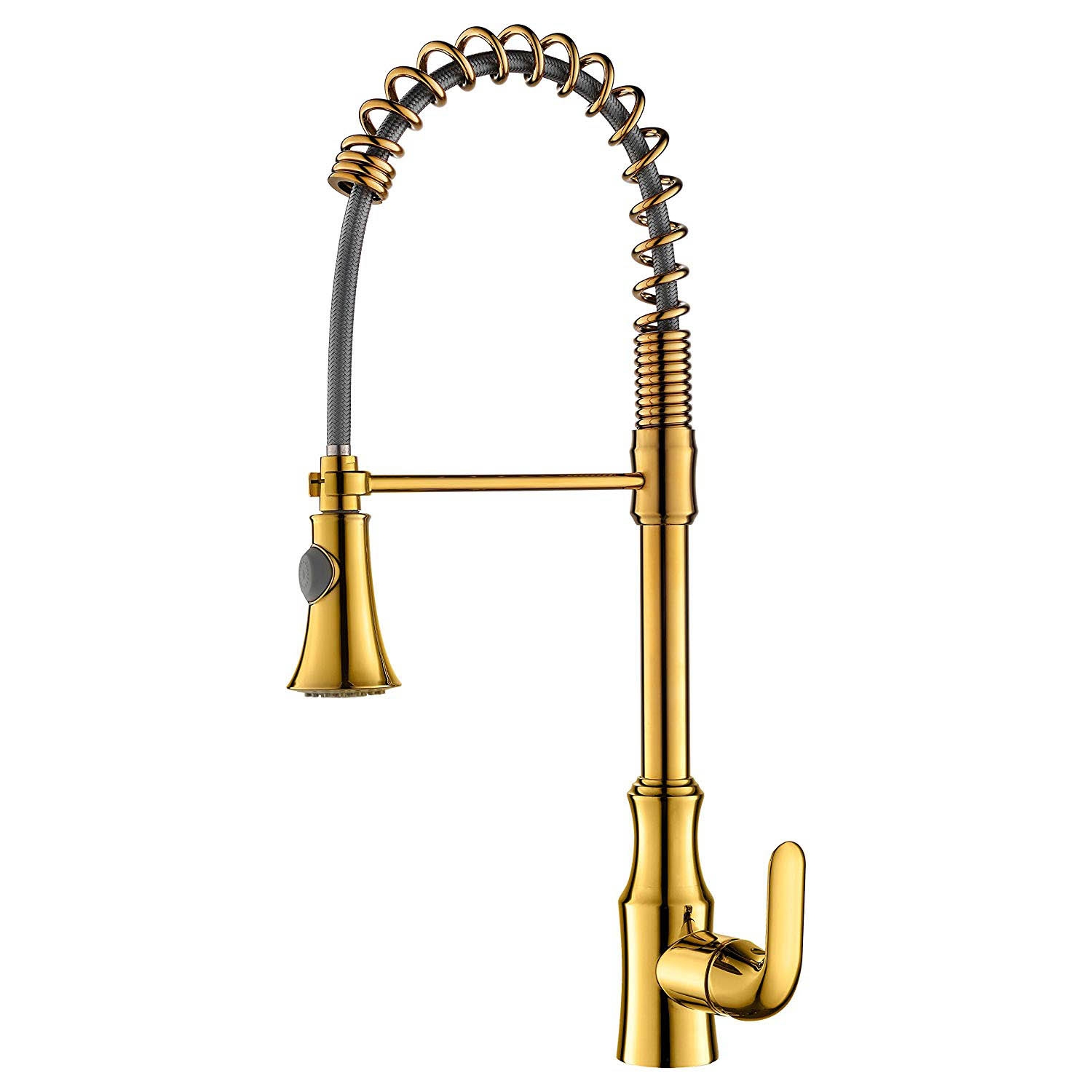 gold kitchen faucets