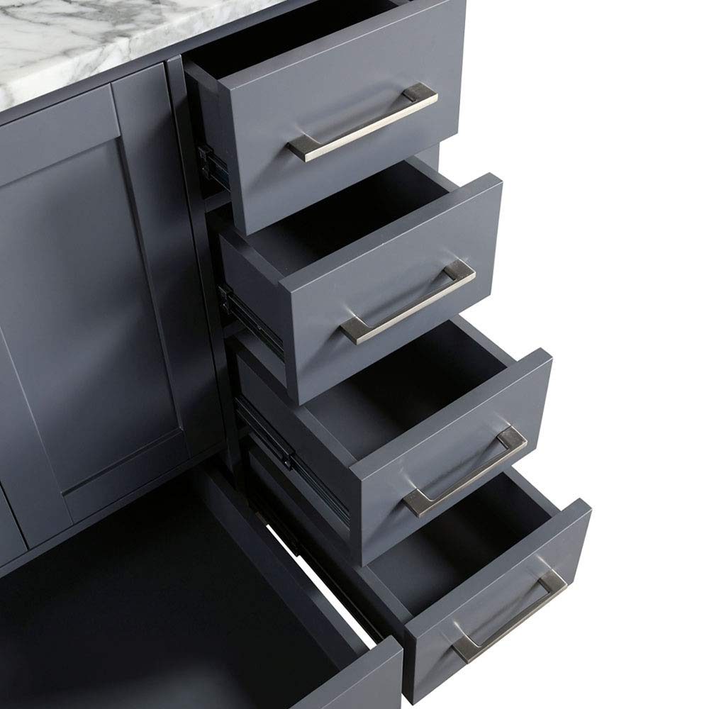 Juno 48 inch Bathroom Gray Vanity Set