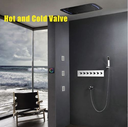 Juno 7 Knob & Touch Screen Shower Set