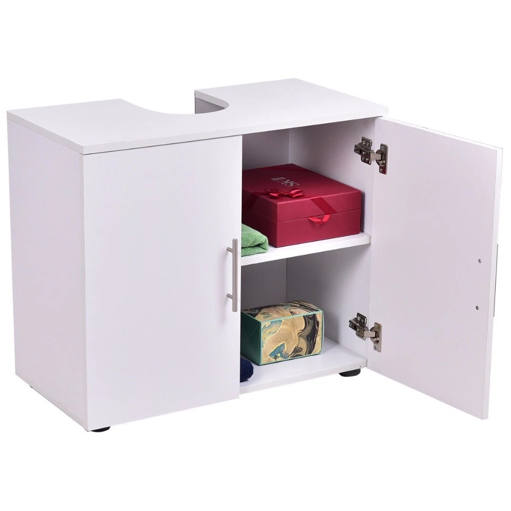 Juno Wooden White Cabinet