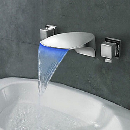 LED Bathroom Basin Sink Faucet