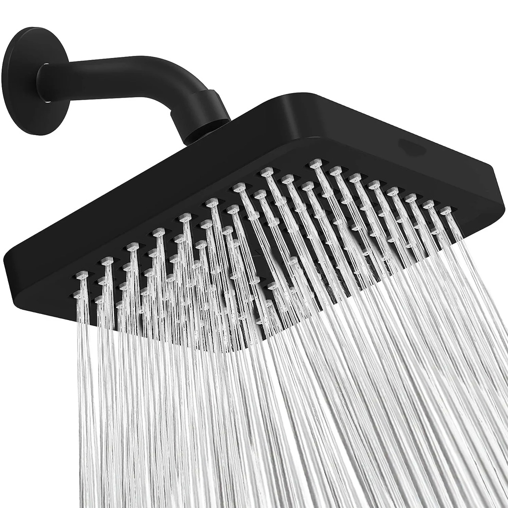 uno Commercials Wall Mount Square & Round Rainfall High Pressure Shower Head