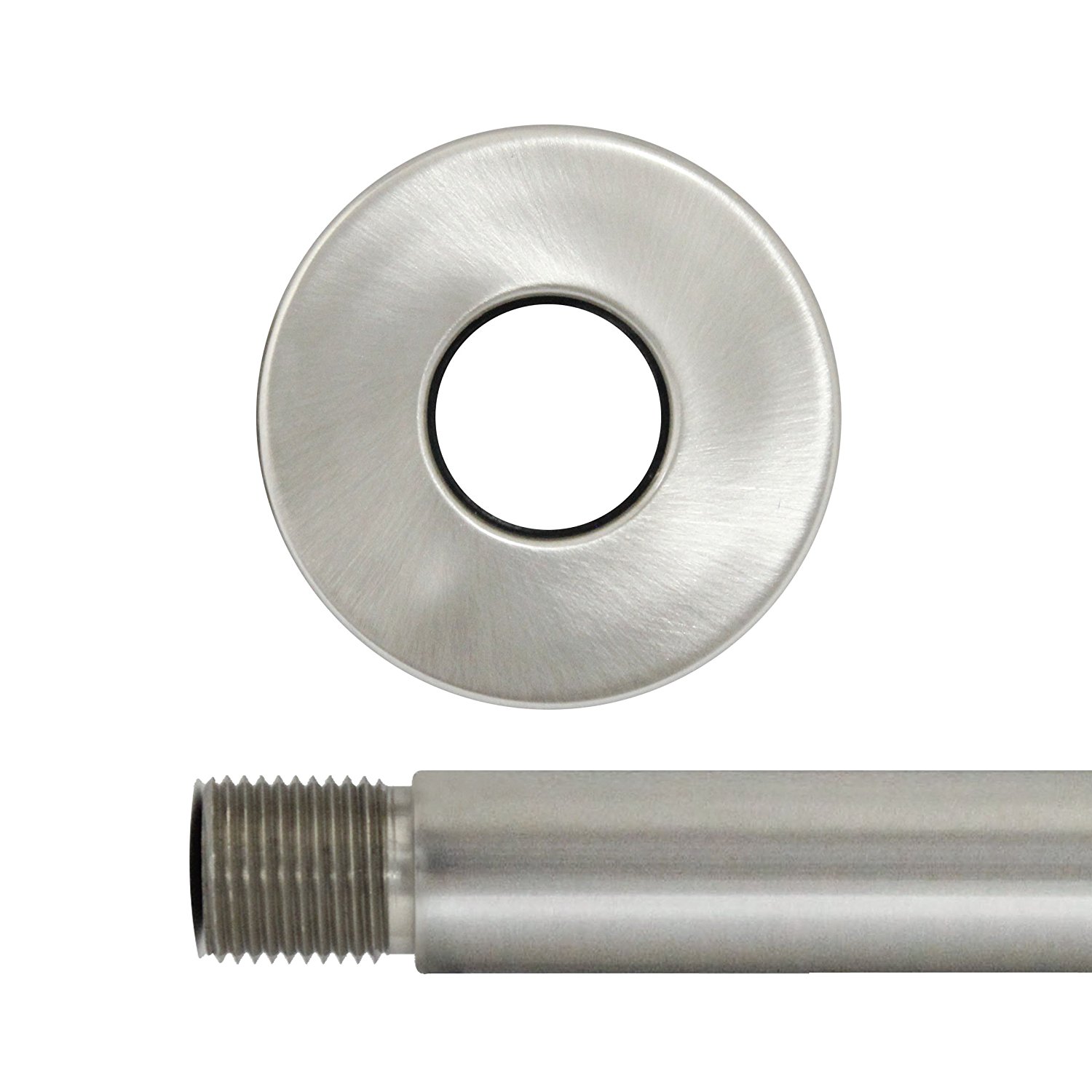 Raelynn 15½” Long Shower Arm with Flange Made of Solid Brass