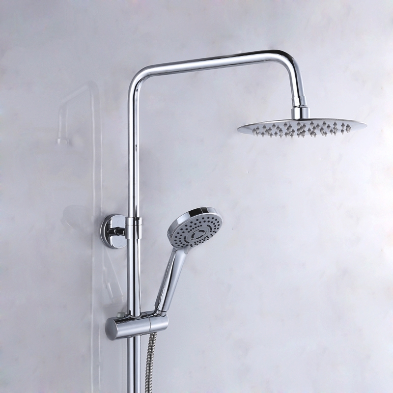 Rain-Fall Shower Head Set with Handheld Shower