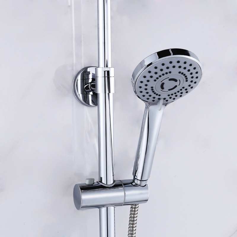 Rain-Fall Shower Head Set with Handheld Shower