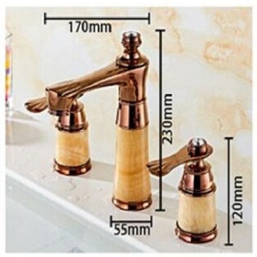 Rose Gold Bathtub Faucet