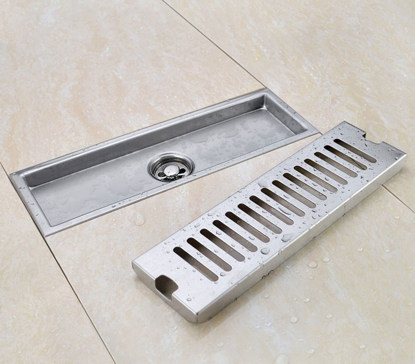 Stainless Steel Brushed Nickel Multiple Bathroom Drainage Cover