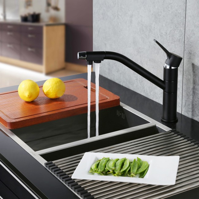 Tri Flow RO Water Tap Kitchen Sink 3 Way Faucet