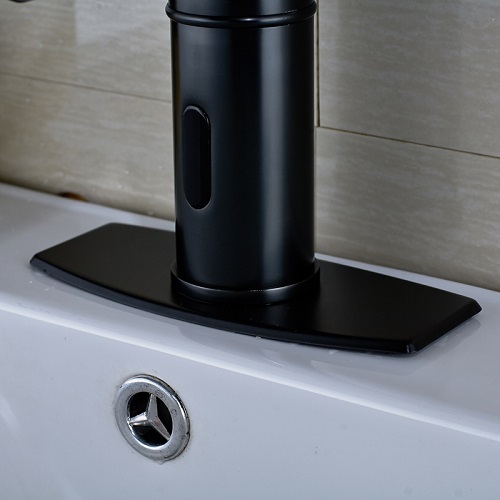 Vegas Oil Rubbed Bronze Battery Power Automatic Hand Touch Sensor Bathroom Basin Faucet
