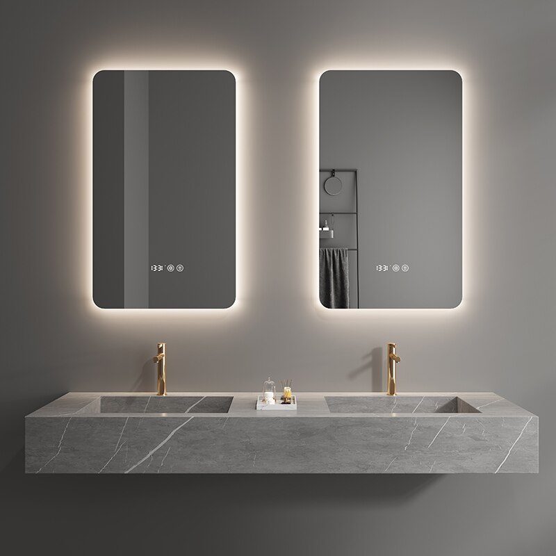 Bathroom Led mirror juno frameless rectangle mirror