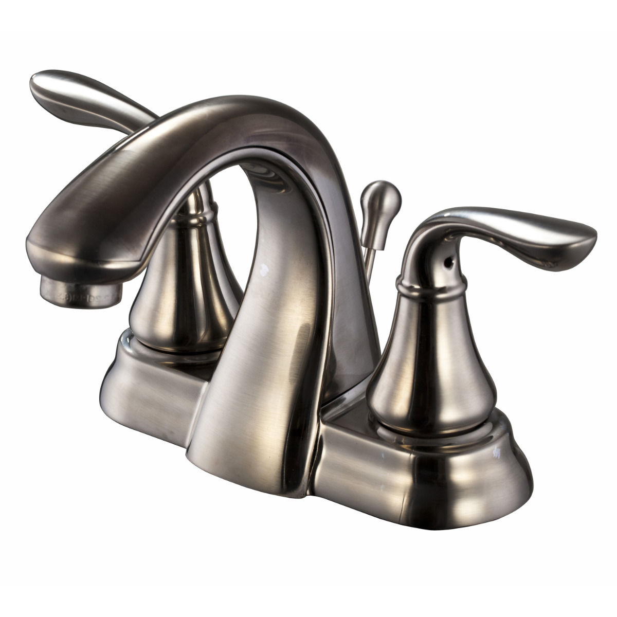 Widespread Faucet Bathroom Sink Brushed Nickel Faucet