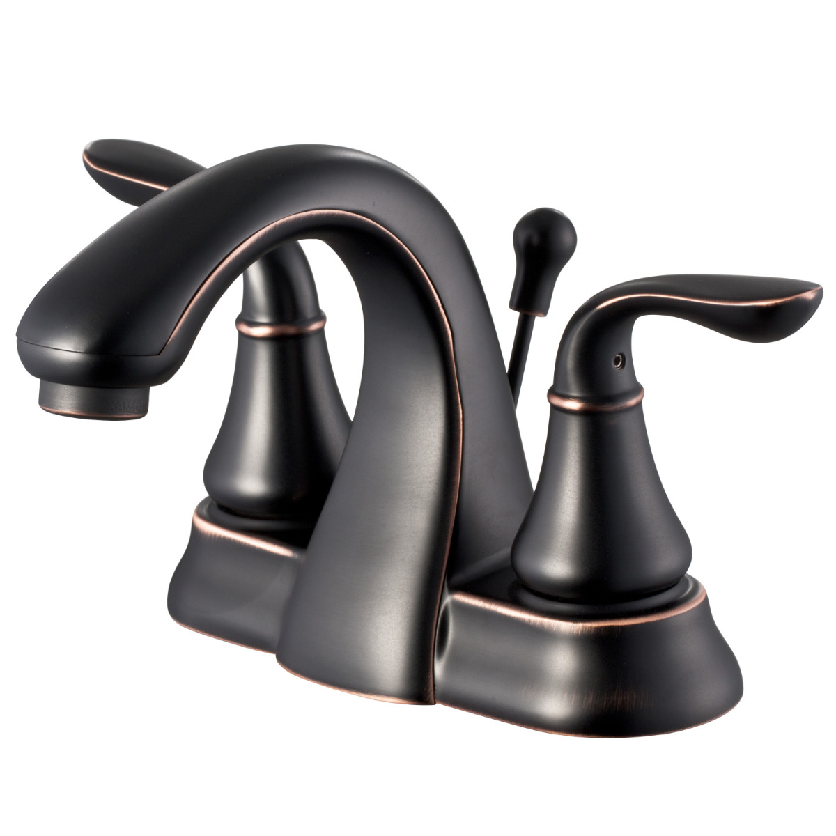 Contemporary Bathroom Vanity Sink Centerset Lavatory Faucet Oil Rubbed Bronze 