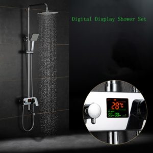 Juno New Digital Display 8 Inch Shower Set