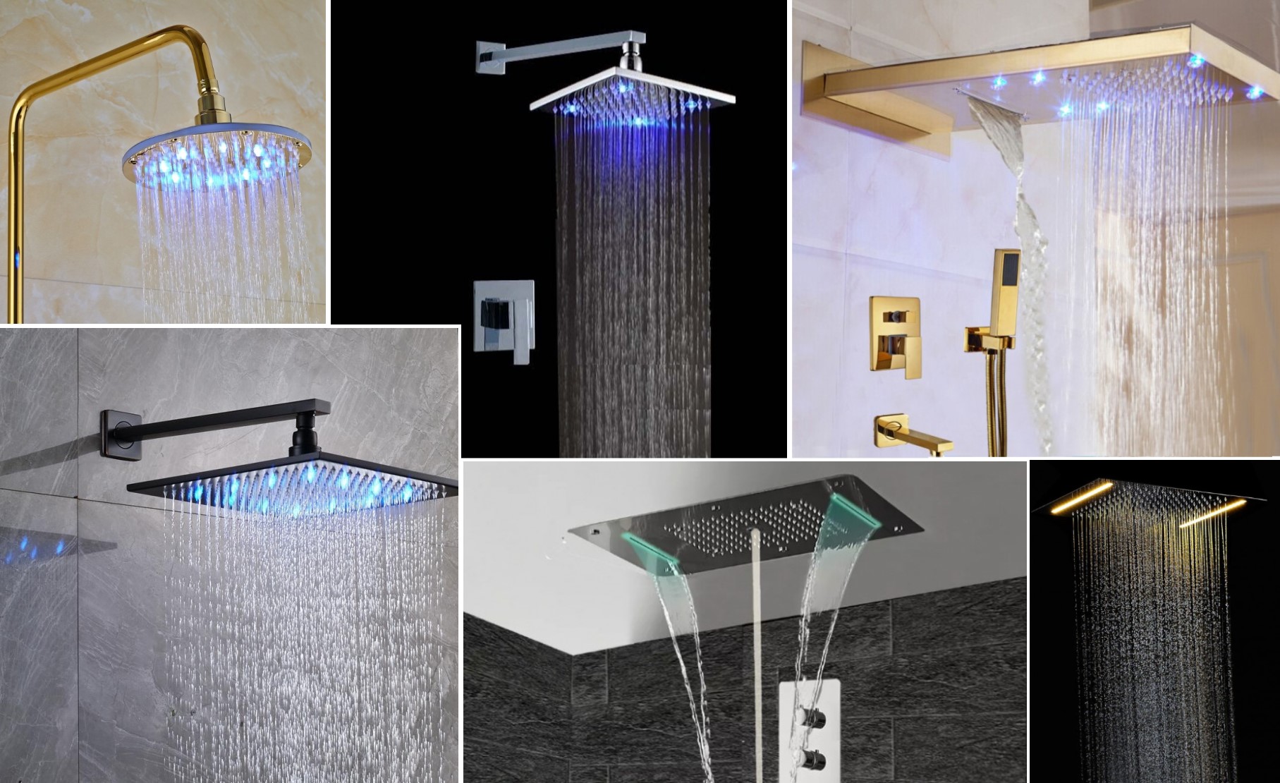 Tips to Choose the Right LED Shower Head for Your Bathroom
