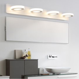 Juno LED Wall Mount Ring Light - Mirror Light For Makeup