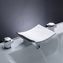Perugia Two Handle Widespread Bathroom Sink Faucet