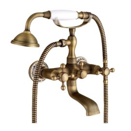 Sumerain Clawfoot Tub Faucet Wall Mounting Brass Extension Nut