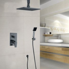 Juno Stylish Black Shower System