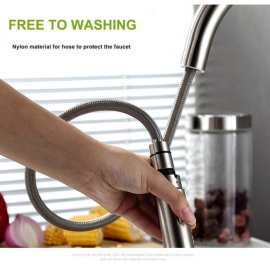 Cusco Long Neck Kitchen Pull Out Touch Sensor Faucet