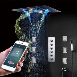 Juno Phone Control Musical Shower Head