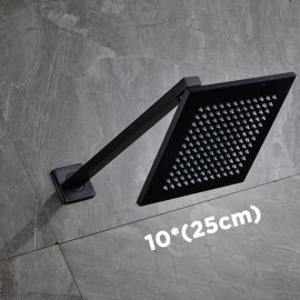 Juno 10 Oil Rubbed Bronze Square Color Changing LED Rainfall Shower Head