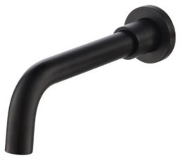 Juno balck ceiling mount rain shower head