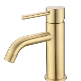 Juno Commercial Rose Gold Finish Bathroom Sink Faucet
