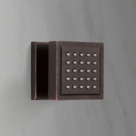 Dark Oil Rubbed Bronze Solid Brass Body Massage Shower Jets