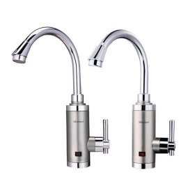 Juno Instant Electric Water Heater Faucet with Digital Display for Kitchen & Bathroom