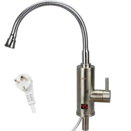 Juno 3000W Instant Hot Water Kitchen Faucet Deck Mount Single Handle