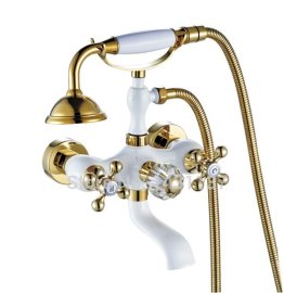 Luxury-Wall-Mounted-Clawfoot-Bathroom-Tub-Faucets-Hand-Shower-Spray