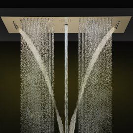 Super Luxury LED Gold Shower System
