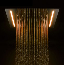 Juno Powered Rain Waterfall Bathroom Ceiling Shower