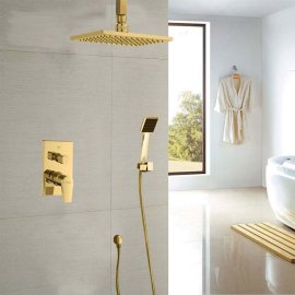 Juno Gold Shower Head System