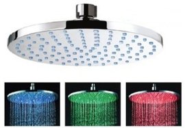 Color Changing LED Rain Shower Head