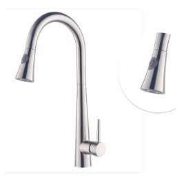 Smart touch pull our kitchen faucet