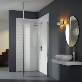 Rivera Wallmounted Shower system with Handheld Shower