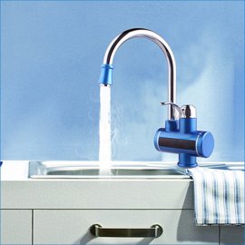 Rotable Kitchen Faucet with Tankless Water Heater with Digital Display